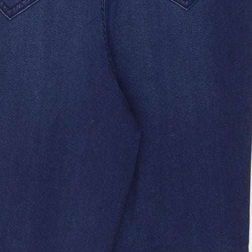 F&F Womens Blue  Cotton Jegging Jeans Size 20 L28 in Regular