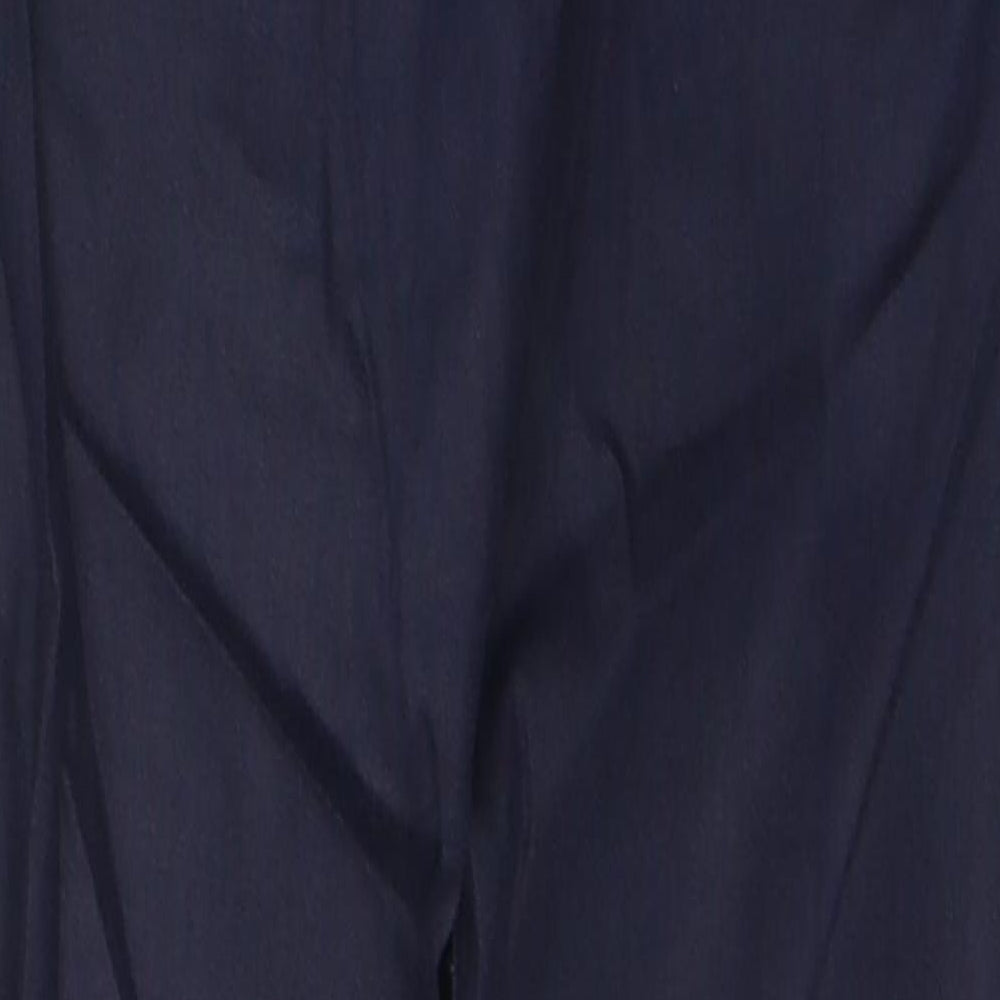 Mango Womens Black  Cotton Skinny Jeans Size 10 L28 in Regular Button