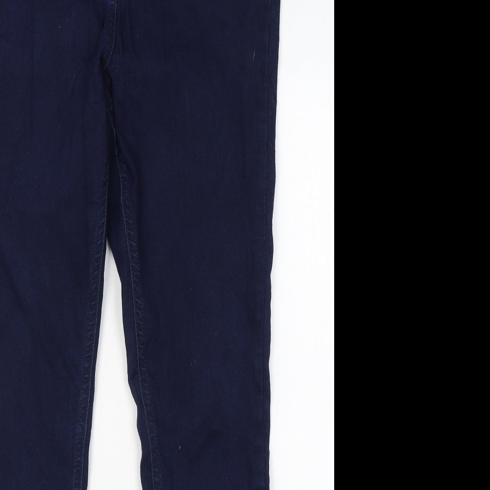 George Womens Blue  Cotton Jegging Jeans Size M L30 in Regular Button