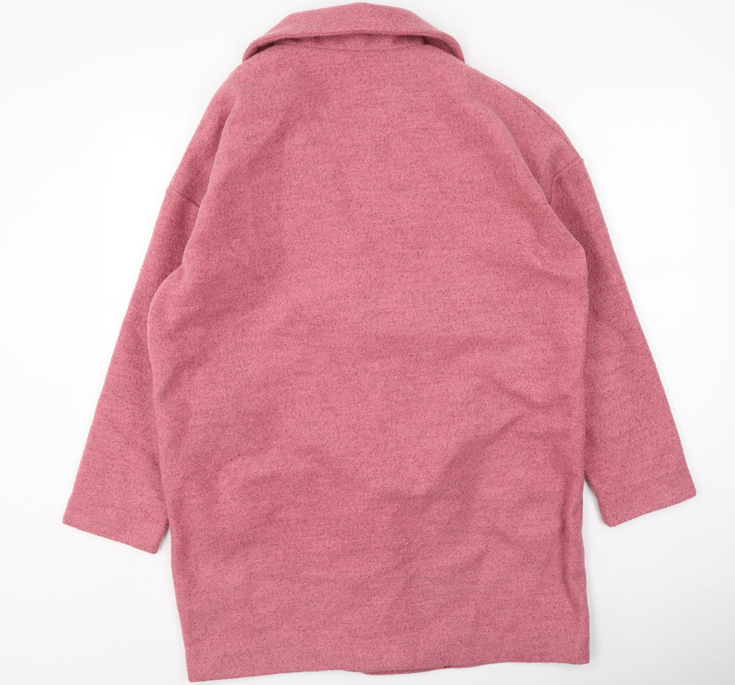 Marks and Spencer Womens Pink   Trench Coat Coatigan Size 16