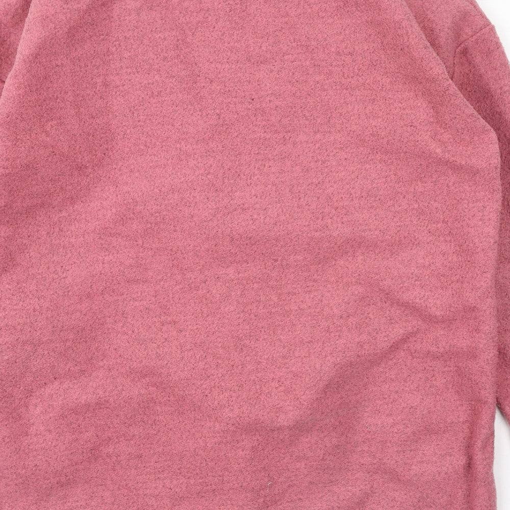 Marks and Spencer Womens Pink   Trench Coat Coatigan Size 16