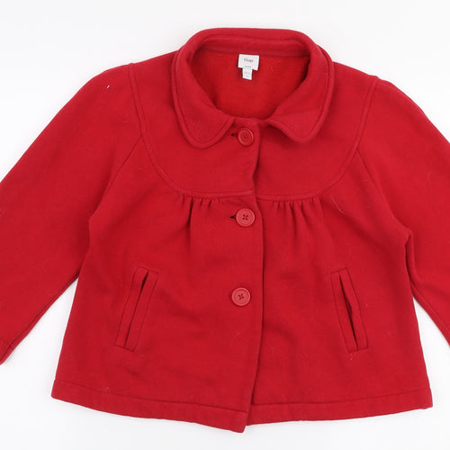 Gap Womens Red   Jacket  Size M  Button