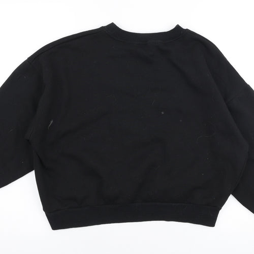 Preworn Womens Black  Polyester Pullover Sweatshirt Size XS  Pullover - Insurgent