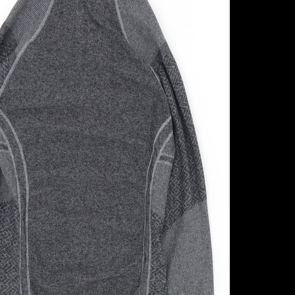 Preworn Womens Grey  Polyester Pullover Hoodie Size M