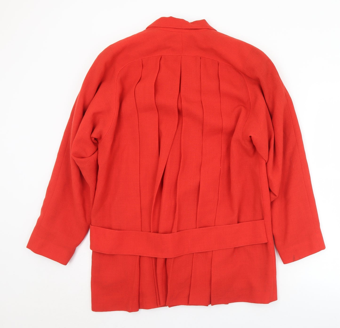 Wallis Womens Red   Jacket  Size 12  Button