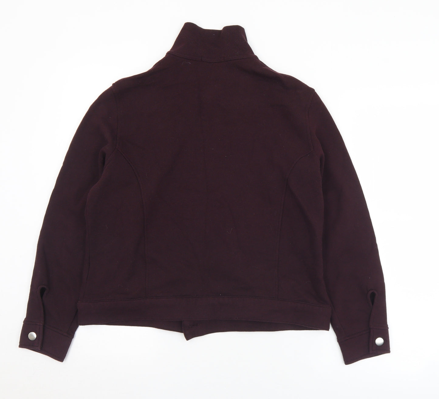 Marks and Spencer Womens Purple   Jacket  Size 14  Zip