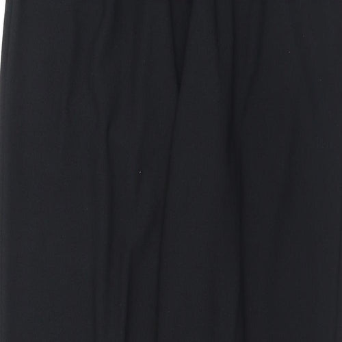 After Eight Womens Black  Polyester Trousers  Size 14 L28 in Regular
