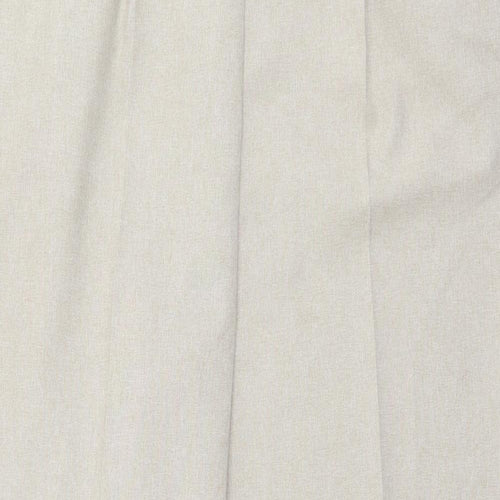 BM Womens Beige  Polyester Trousers  Size 20 L29 in Regular
