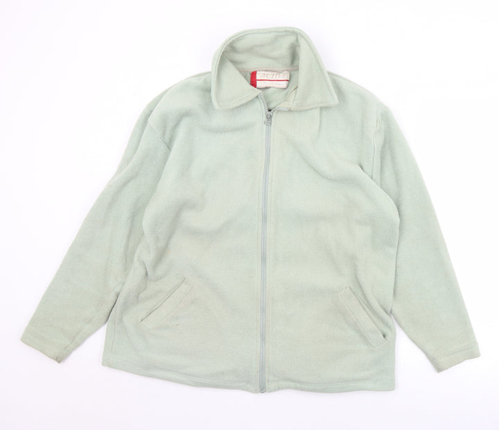 Active Mens Green Jacket Size M Zip