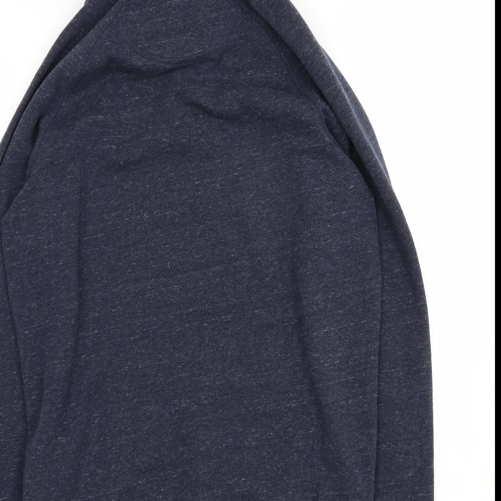 George Mens Blue Solid Polyester  Pyjama Top Size S  Button