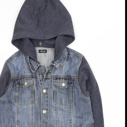 Inflex Womens Blue   Jacket Coat Size XS  Snap