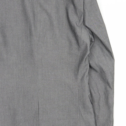 F&F Mens Grey  Polyester Jacket Suit Jacket Size M