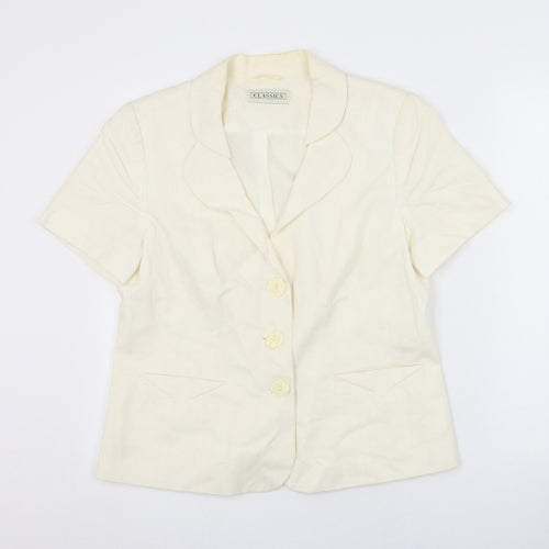 BHS Womens Ivory   Jacket  Size 14