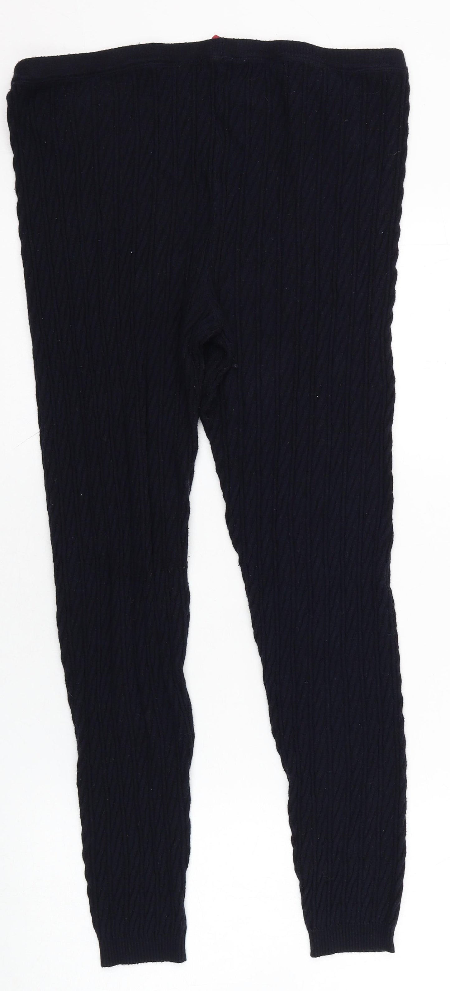 Palmer Womens Blue  Viscose Sweatpants Trousers Size 18 L24.5 in Regular