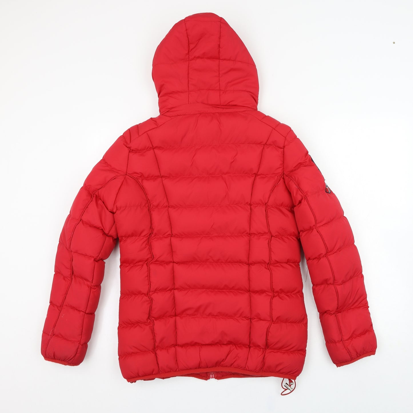 Geographical Norway Womens Red   Puffer Jacket Coat Size 10