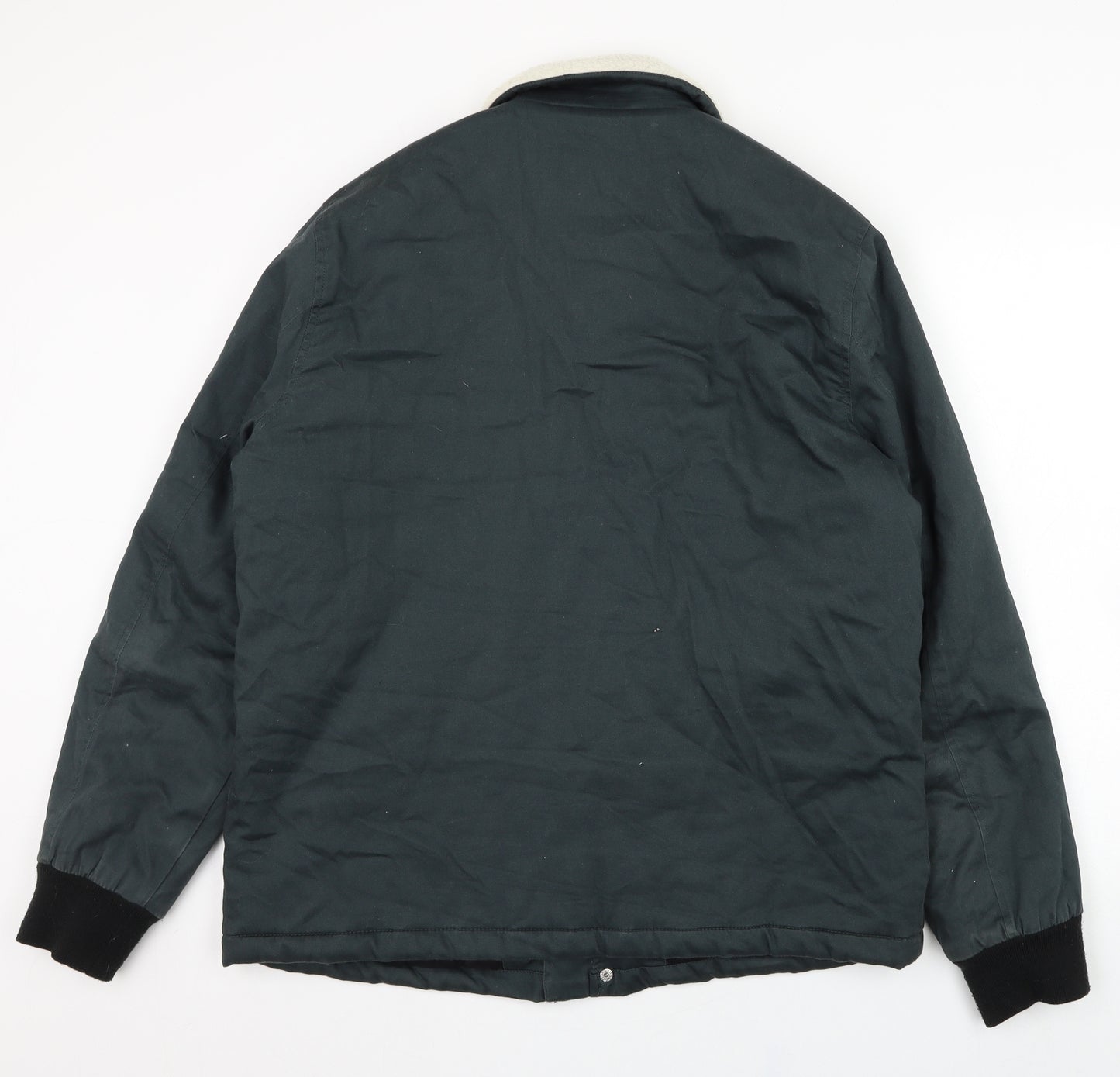 River Island Mens Green   Jacket Coat Size L