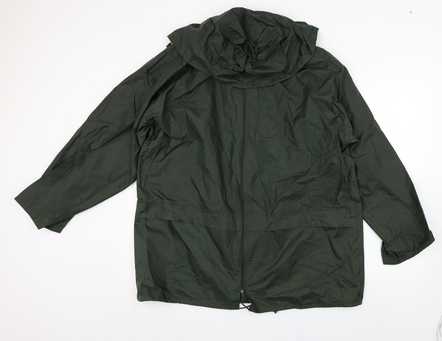 Footpath Mens Green   Anorak Coat Size L