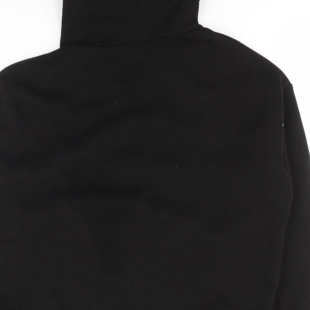 SheIn Womens Black  Polyester Pullover Hoodie Size M  Pullover