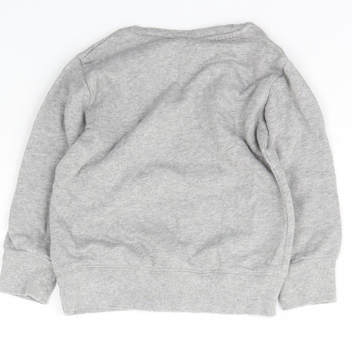 NEXT Boys Grey Crew Neck  Cotton Pullover Jumper Size 2 Years  Pullover - Paw Patrol