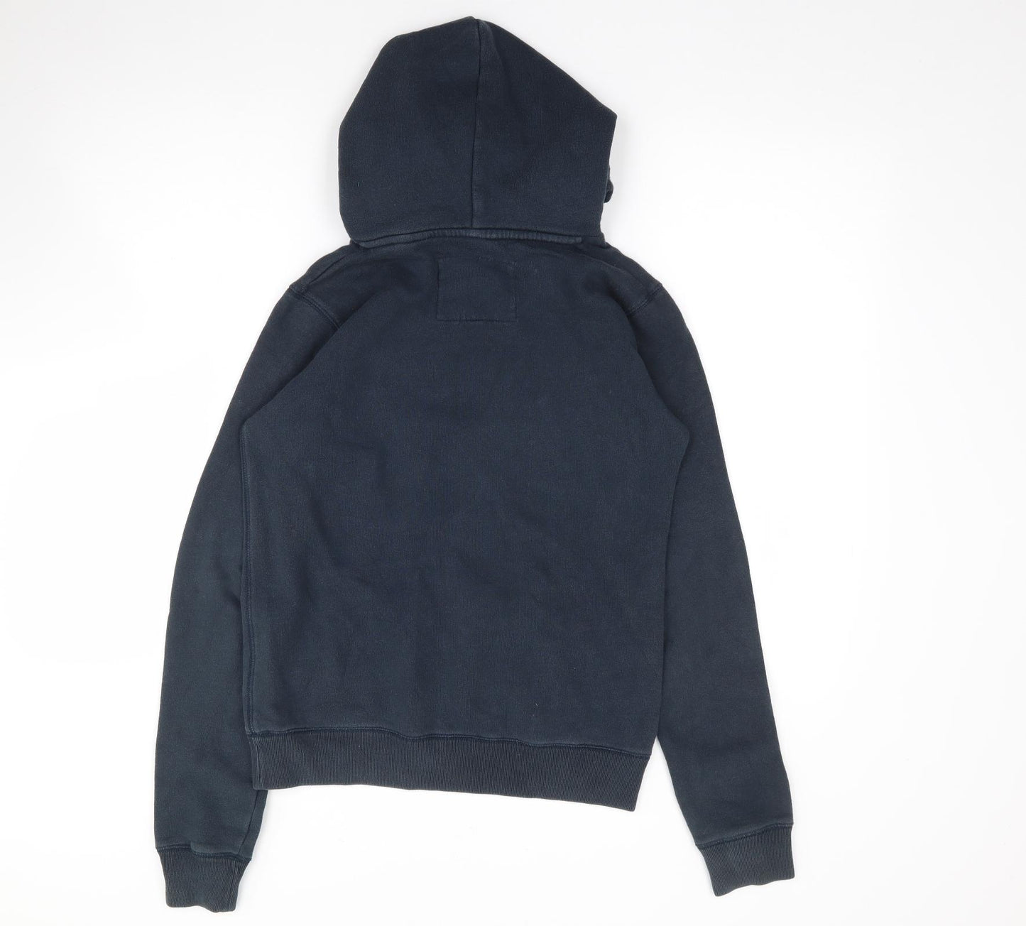 Jack Wills Womens Blue  Cotton Pullover Hoodie Size 8  Pullover