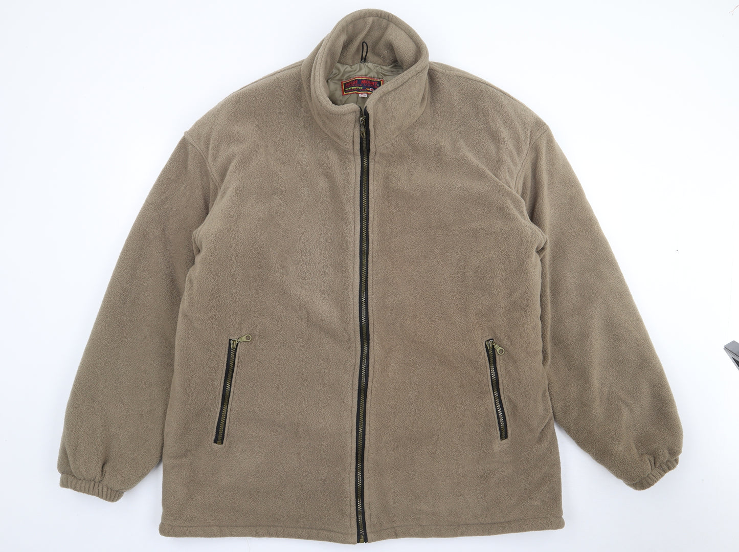 High Mount Mens Brown   Jacket Coat Size XL  Zip