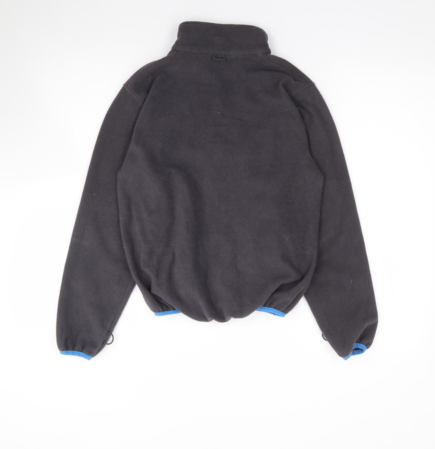 HiGear Boys Grey High Neck  Polyester Full Zip Jumper Size 11-12 Years  Zip