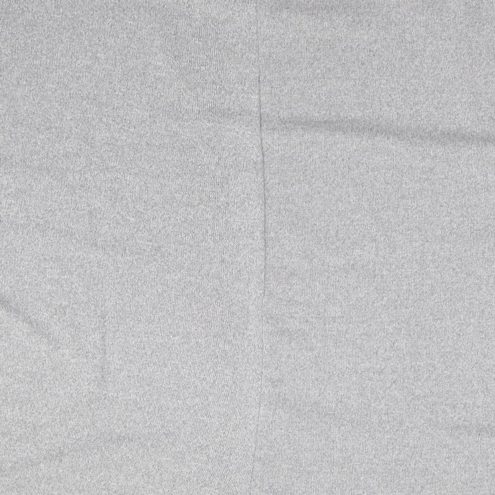 New Look Womens Grey Round Neck  Polyester Pullover Jumper Size L