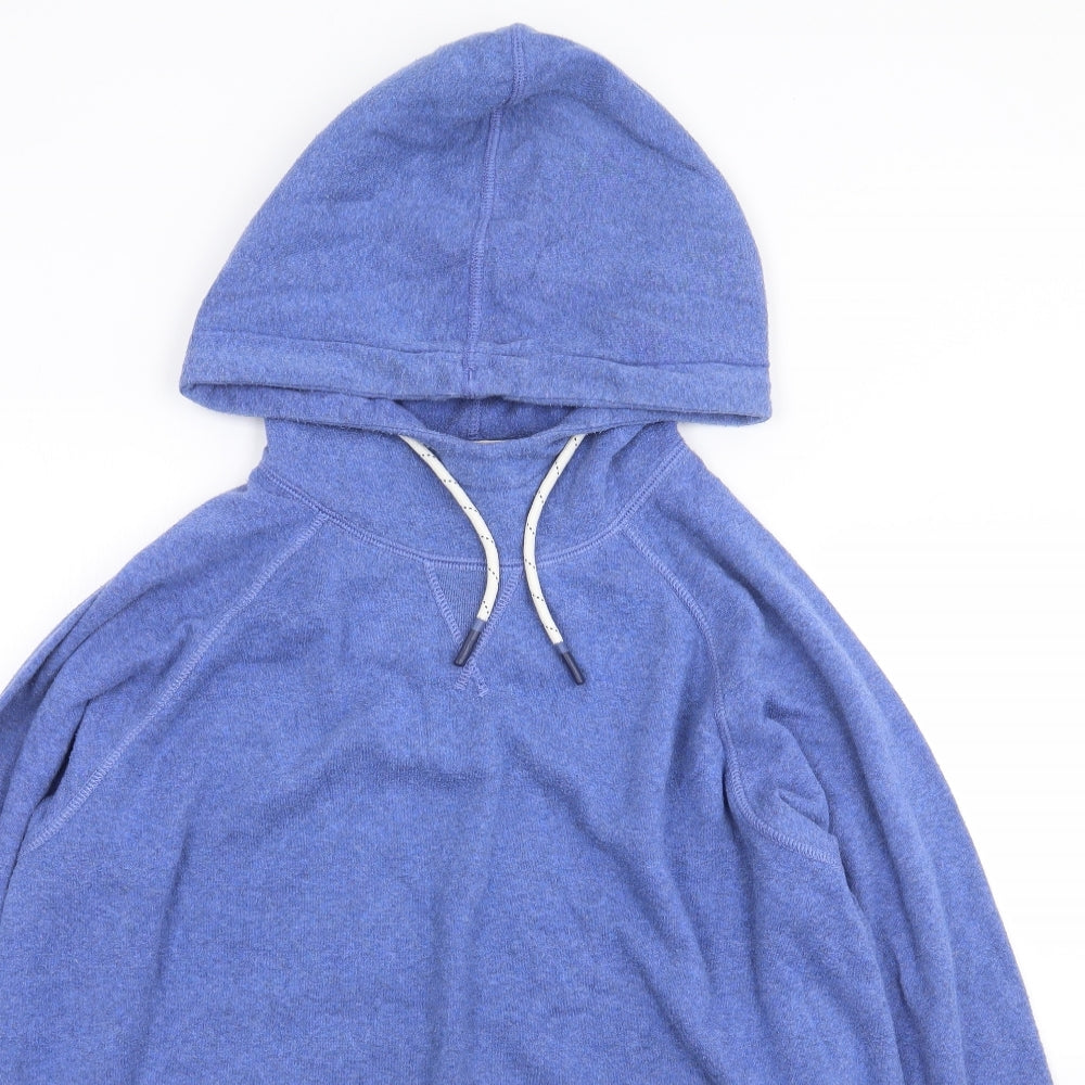 Joules Womens Blue  Cotton Pullover Hoodie Size L  Pullover