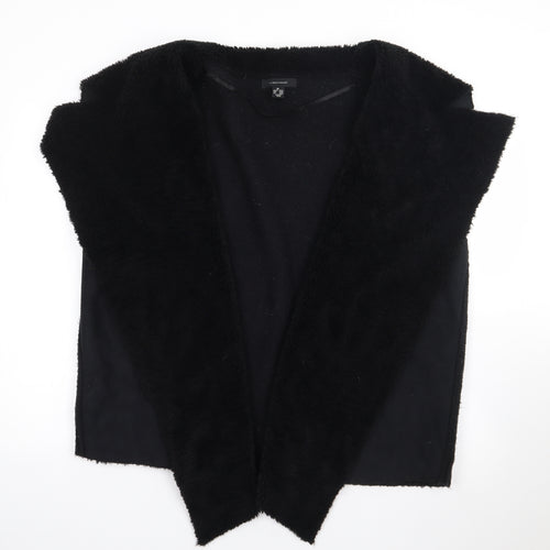 Primark Womens Black   Gilet Waistcoat Size XL