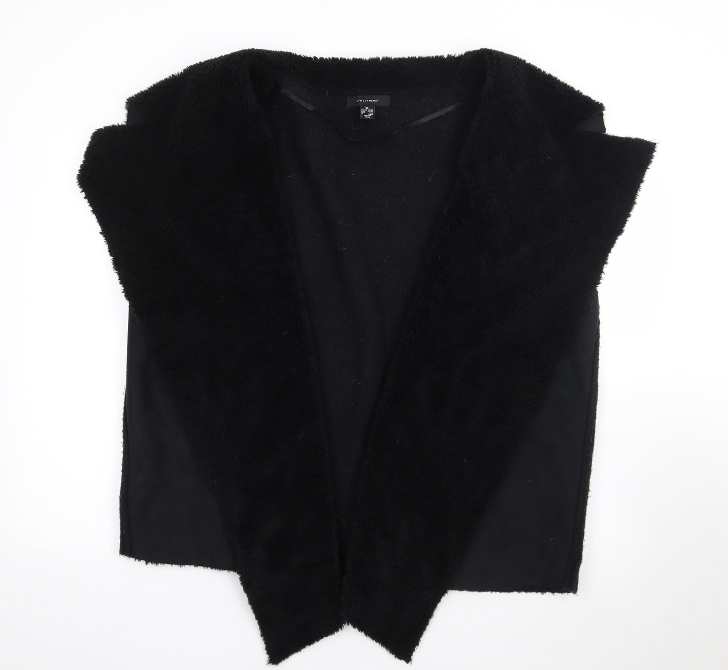 Primark Womens Black   Gilet Waistcoat Size XL