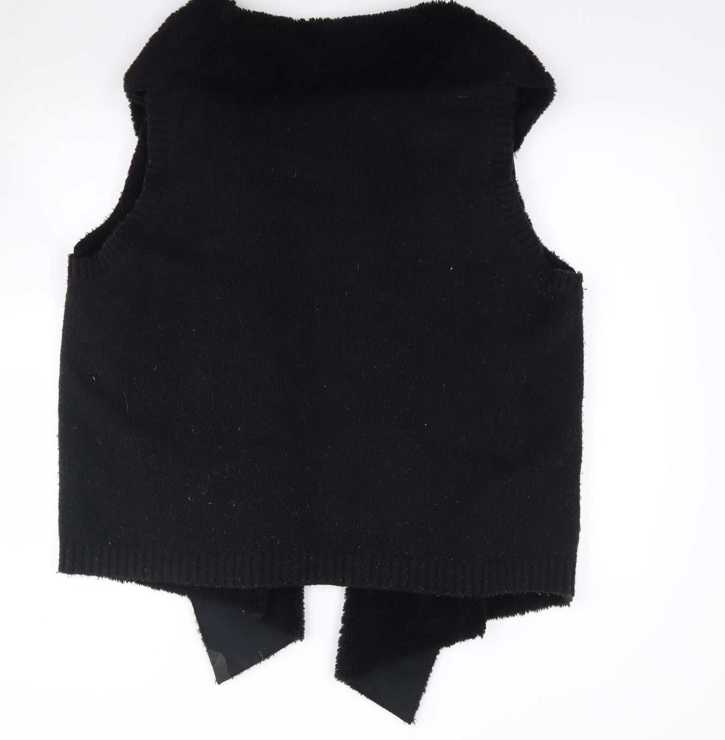 Primark Womens Black   Gilet Waistcoat Size XL