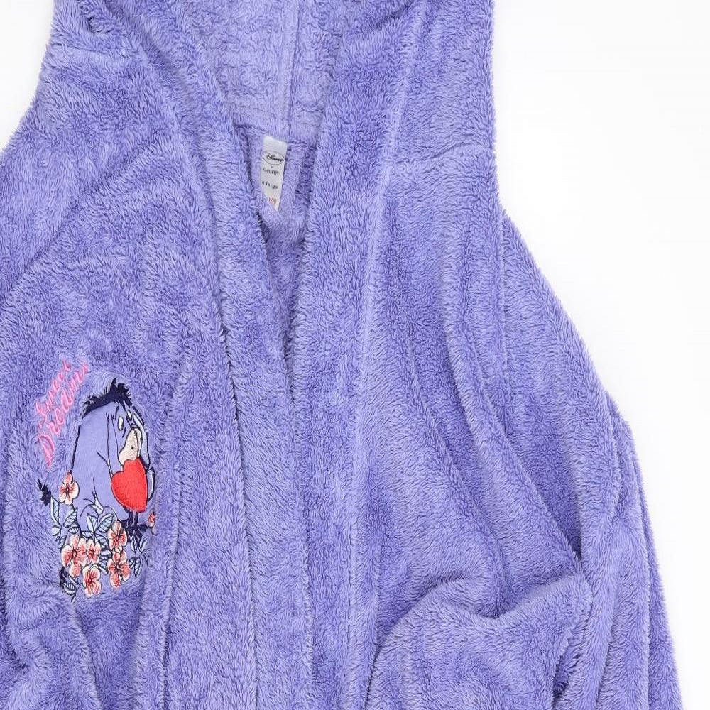 George Womens Beige  Polyester Top Robe Size XL  Drawstring - Eeyore
