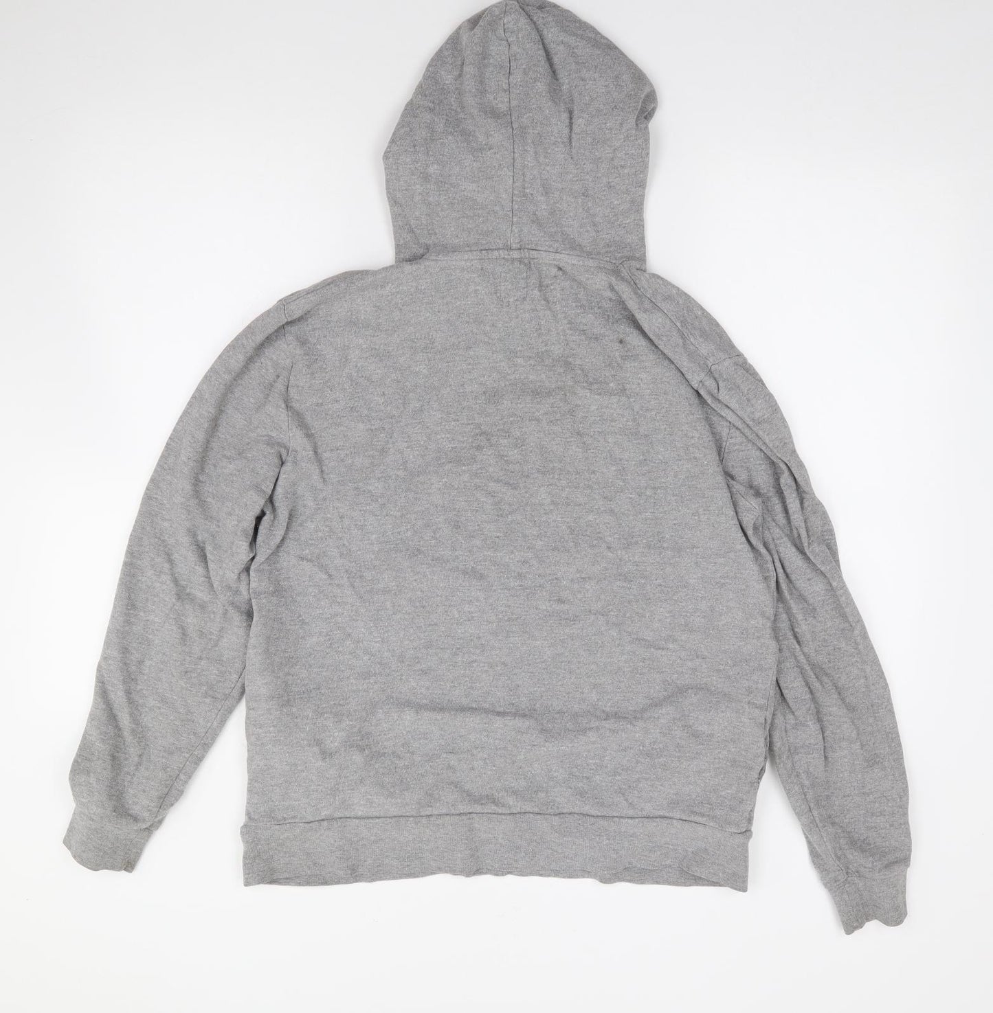 ASOS Mens Grey  Cotton Pullover Hoodie Size M
