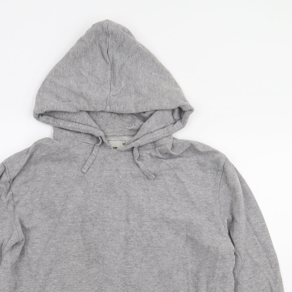 ASOS Mens Grey  Cotton Pullover Hoodie Size M