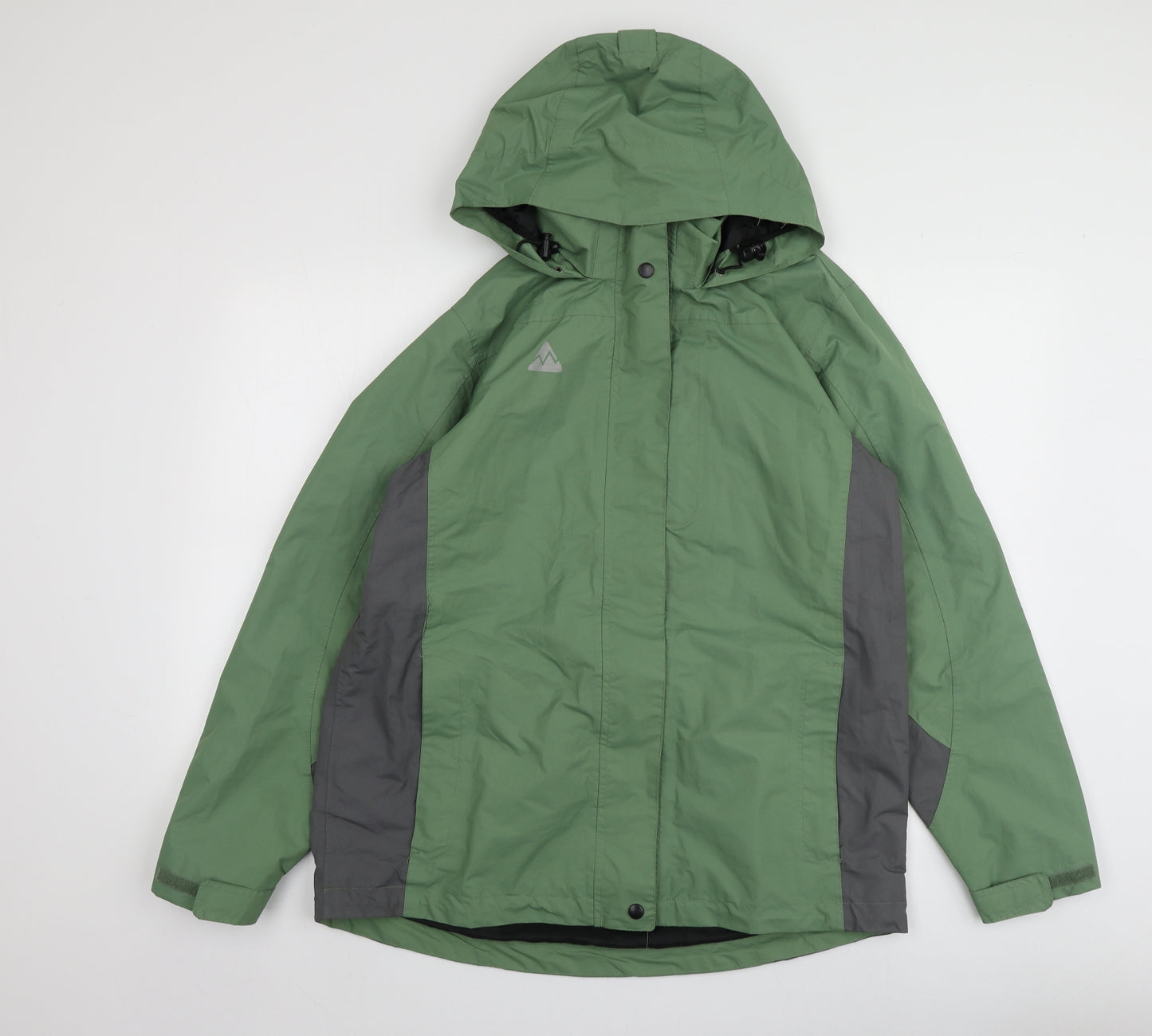 Crivit Mens Green   Rain Coat Jacket Size 46