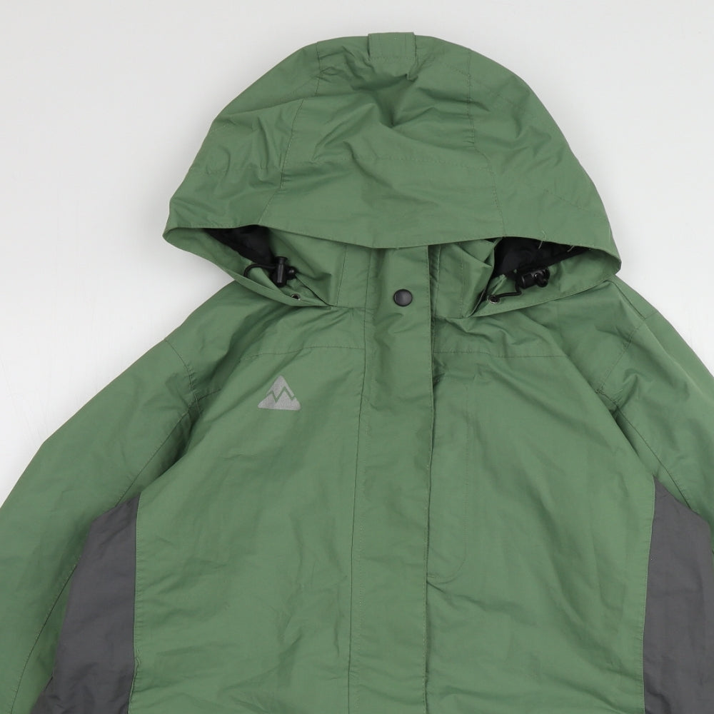 Crivit Mens Green   Rain Coat Jacket Size 46