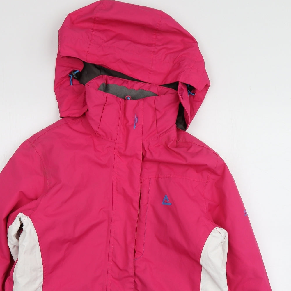 Dare2b Womens Pink   Rain Coat Jacket Size S