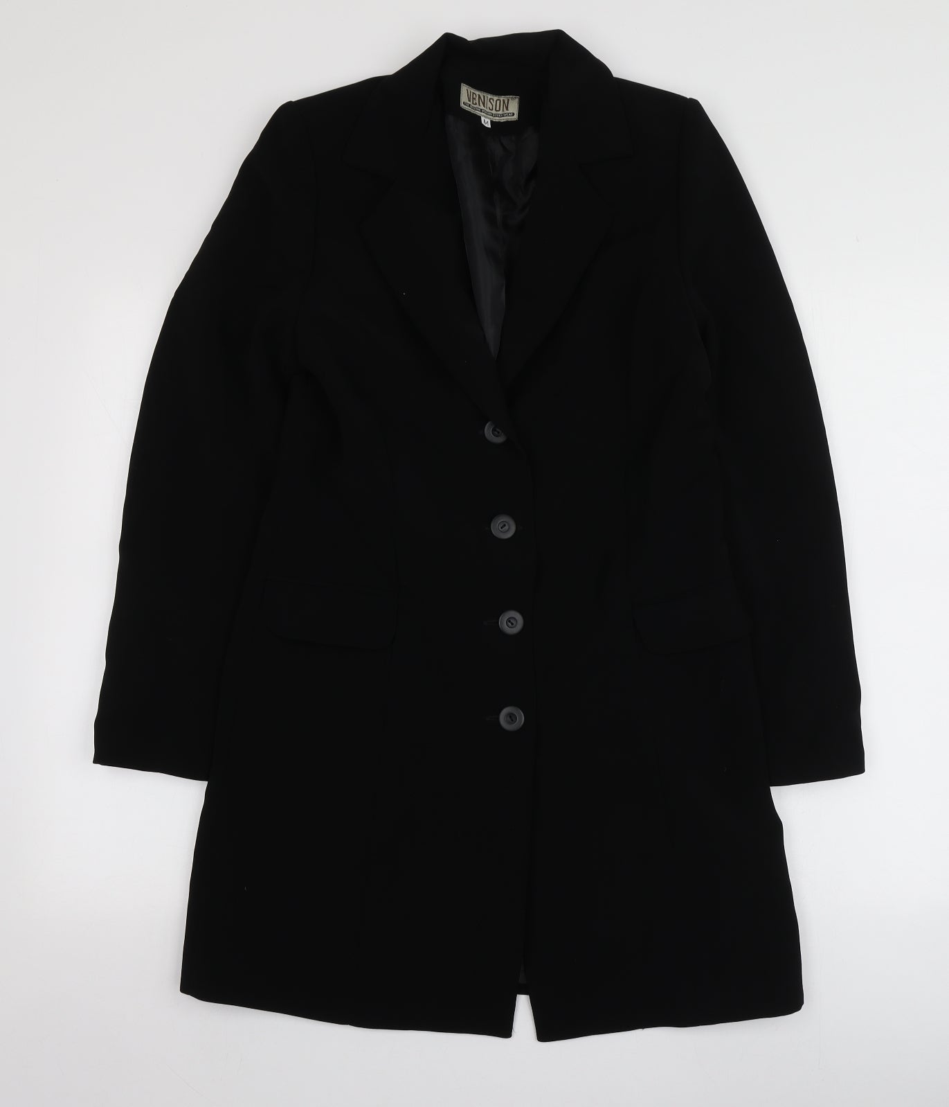 Venison Womens Black   Jacket  Size M