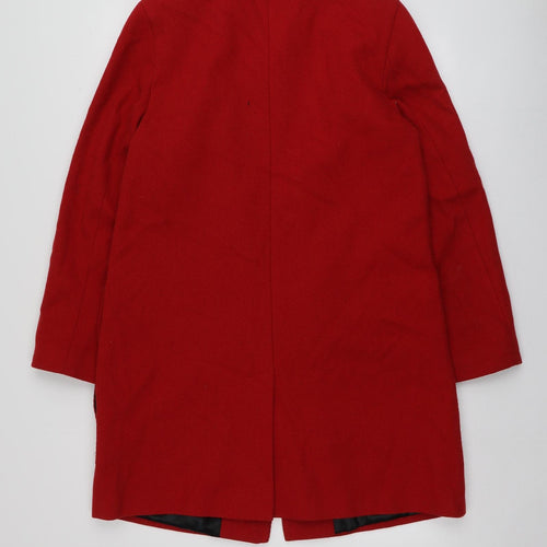 Tracey Boyd's Womens Red   Overcoat Coat Size 12
