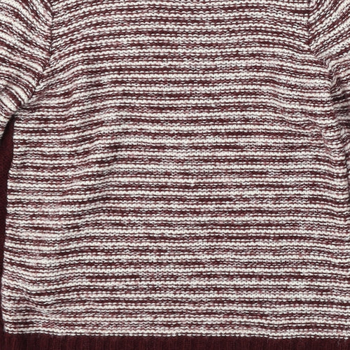New Look Womens Multicoloured Round Neck  Acrylic Pullover Jumper Size 12