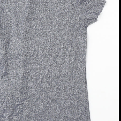 NEXT Womens Blue Round Neck  Viscose Pullover Jumper Size 10