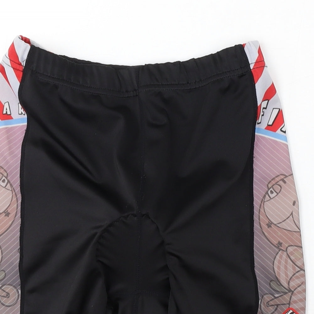 FIXGEAR Womens Black  Polyester Compression Shorts Size S L5 in Regular  - Cycle shorts Padded