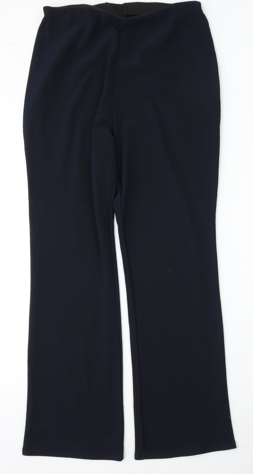 Preworn Womens Blue  Polyester Trousers  Size 30 L29 in Regular