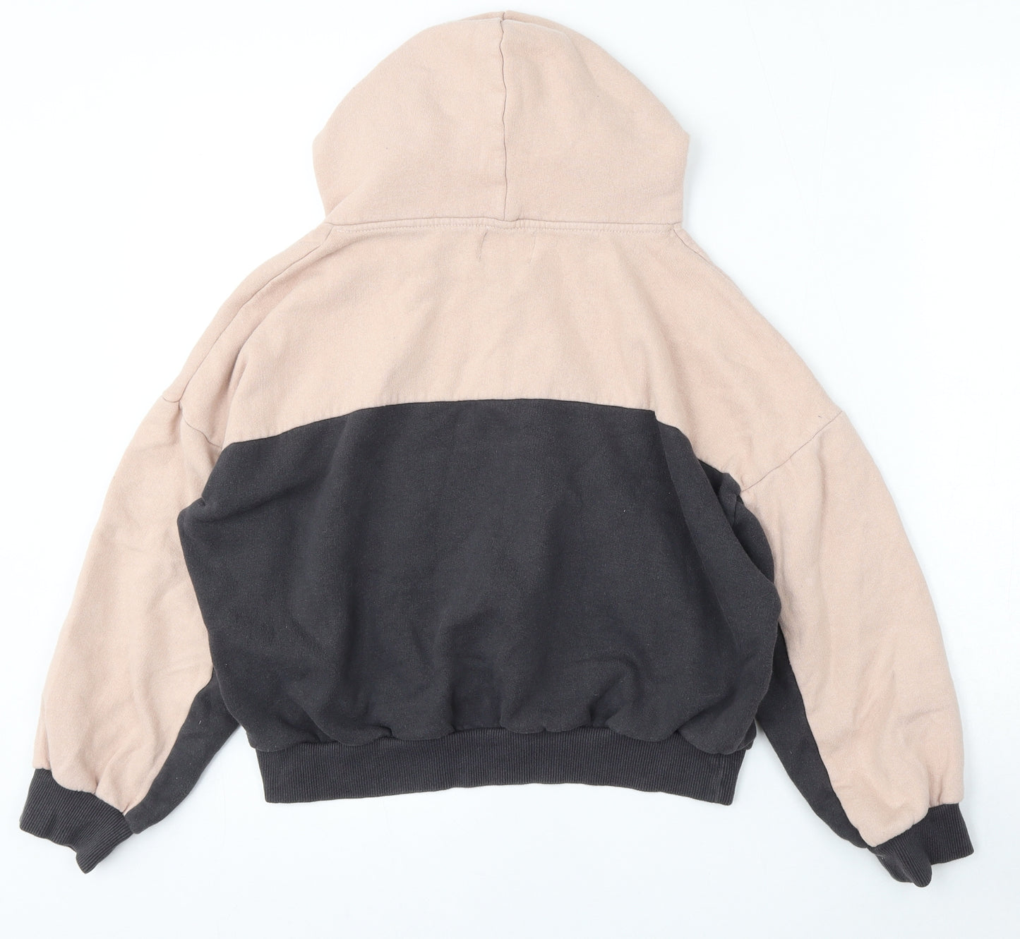 Pull&Bear Womens Pink  Polyester Pullover Hoodie Size S