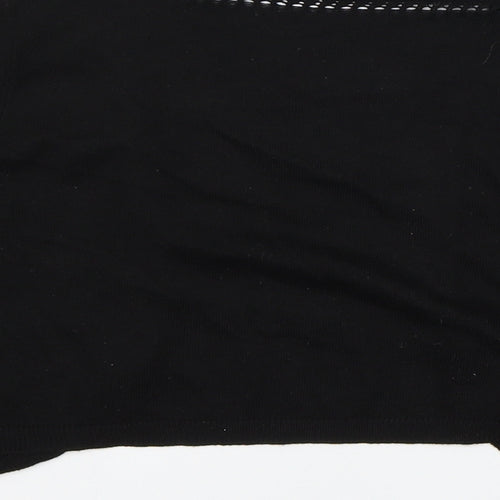 Atmosphere Womens Black V-Neck  Viscose Cardigan Jumper Size 10