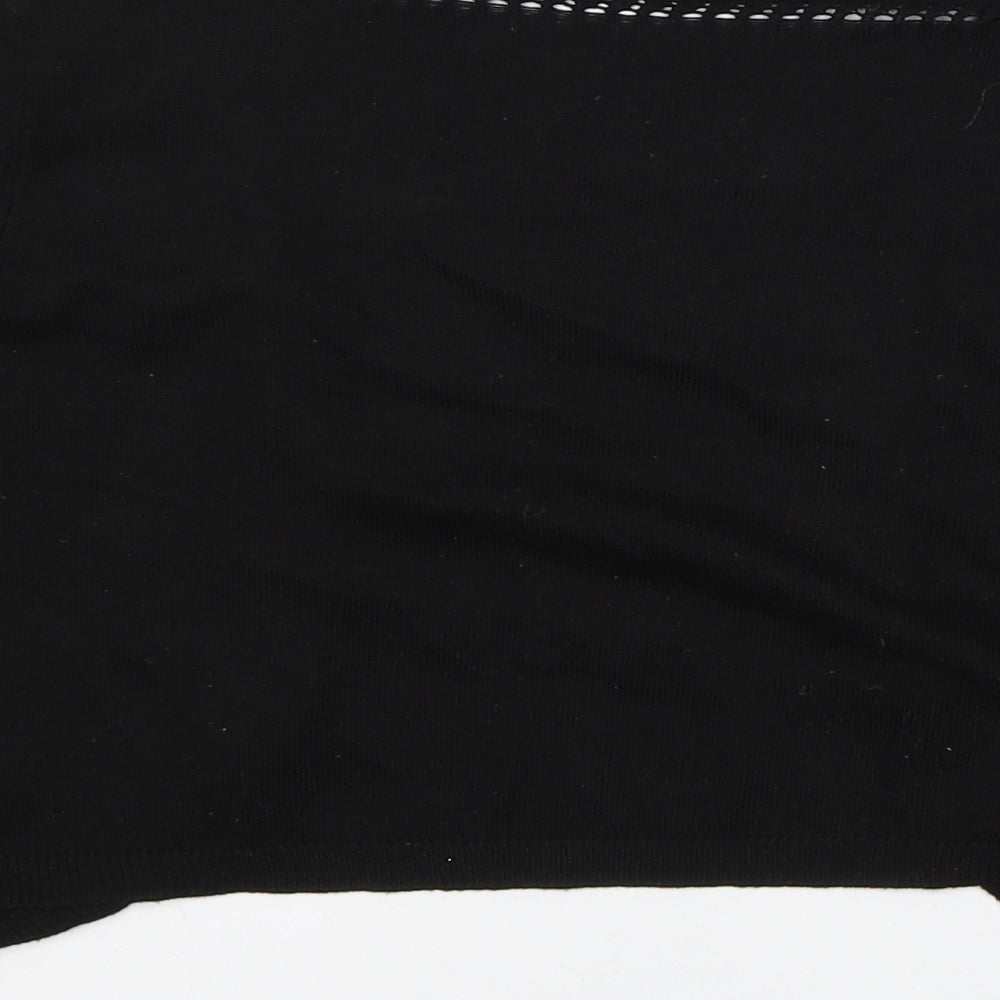 Atmosphere Womens Black V-Neck  Viscose Cardigan Jumper Size 10