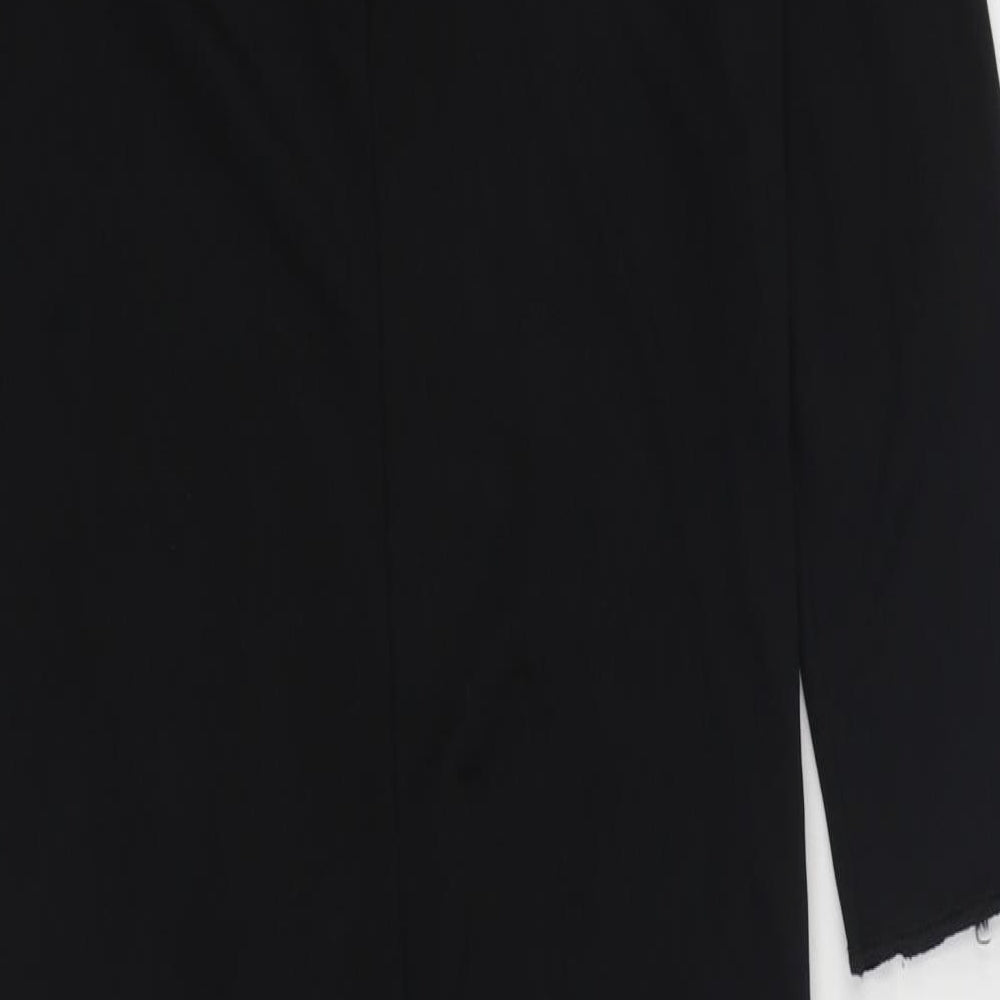 Wilko Boys Black Solid Polyester  One Piece Size 7-8 Years  Hook & Loop - Skeleton Fancy Dress