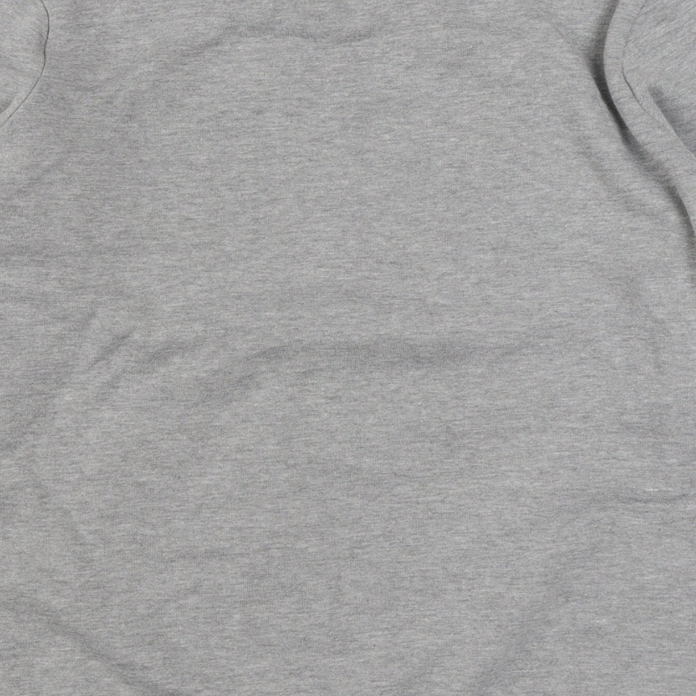 George Womens Grey  Cotton Pullover Sweatshirt Size 14  Pullover - Christmas Jumper