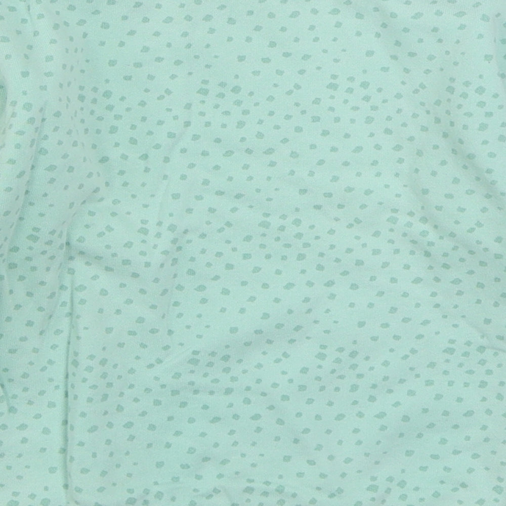 TU Girls Green Polka Dot Cotton Pullover Jumper Size 18-24 Months  Pullover