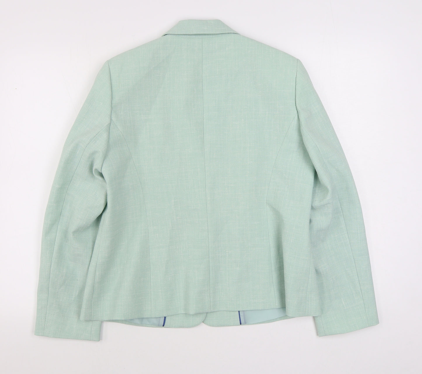 Eastex Womens Green   Jacket Blazer Size 14  Button